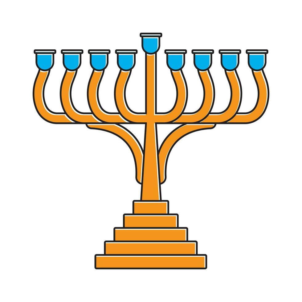 candle holder icon for apps or websites vector