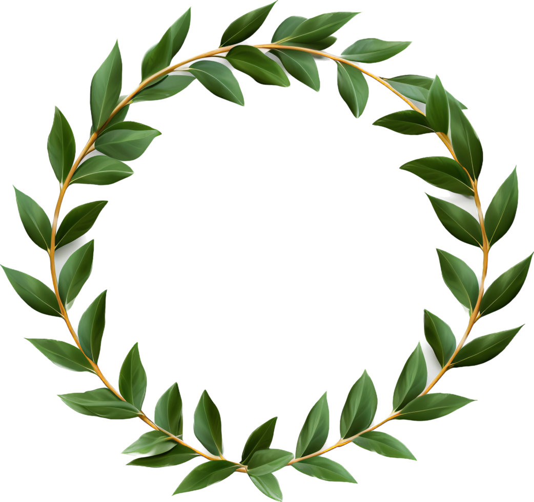 Laurel wreath with . png