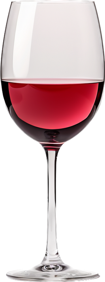 vino vaso png con ai generado.