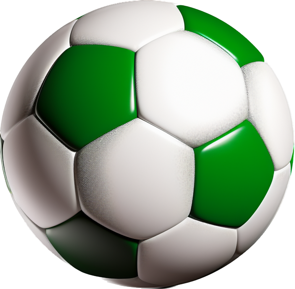 Soccer ball png with AI generated.