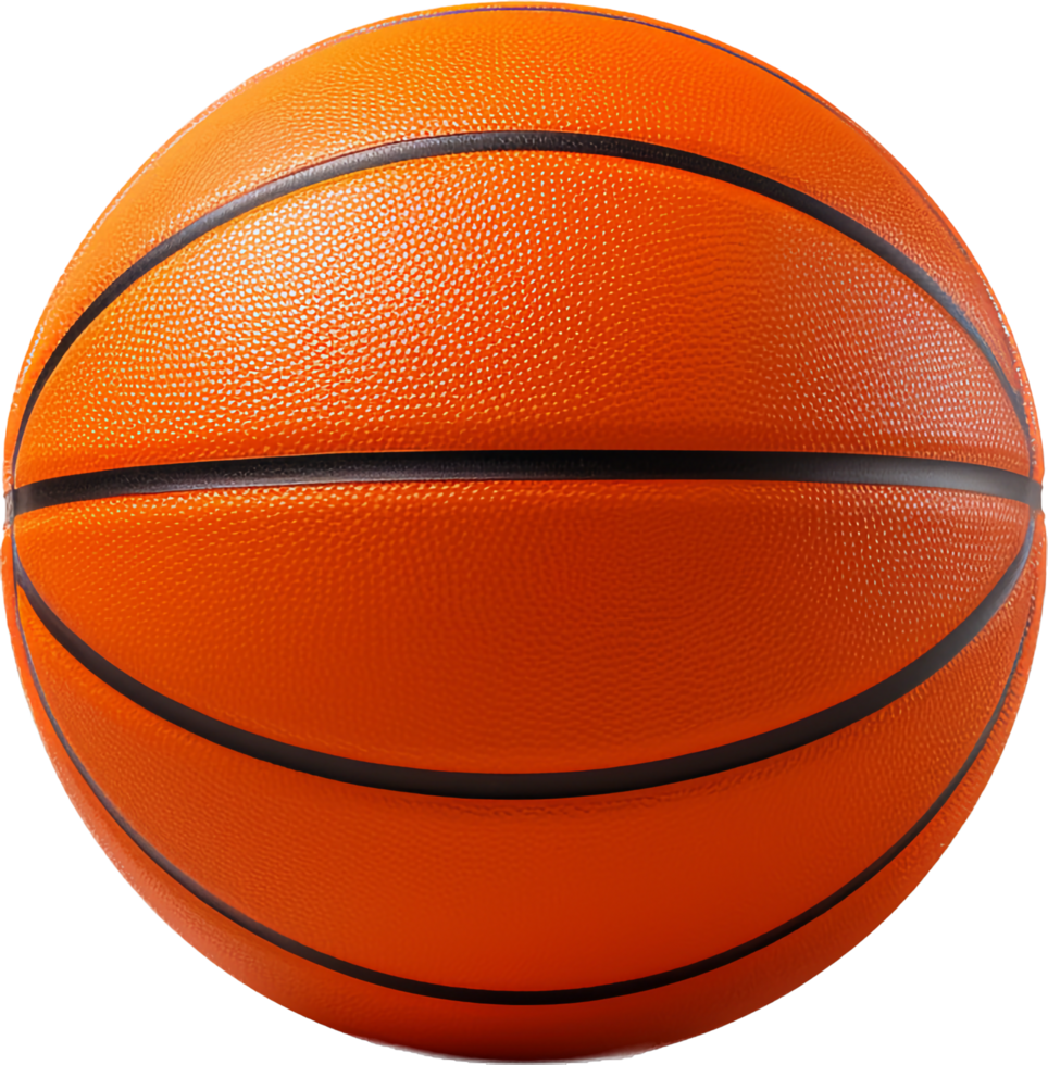 Basketball png with AI generated.