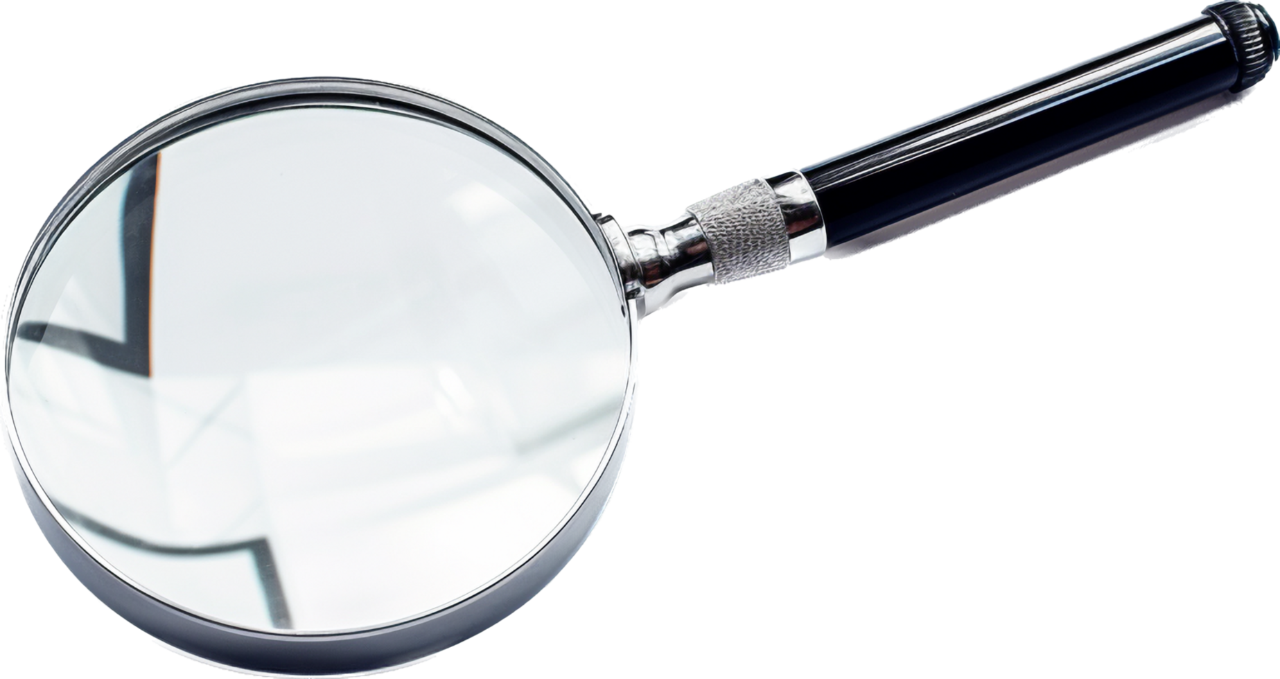 Magnifying glass with . png