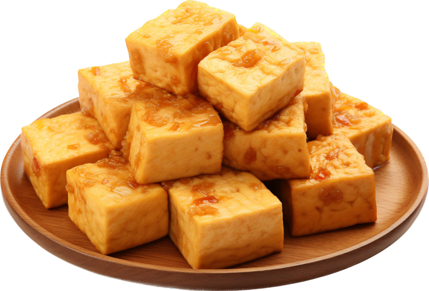 Stinky tofu png with AI generated.