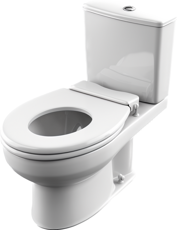 Toilet bowl png with AI generated.