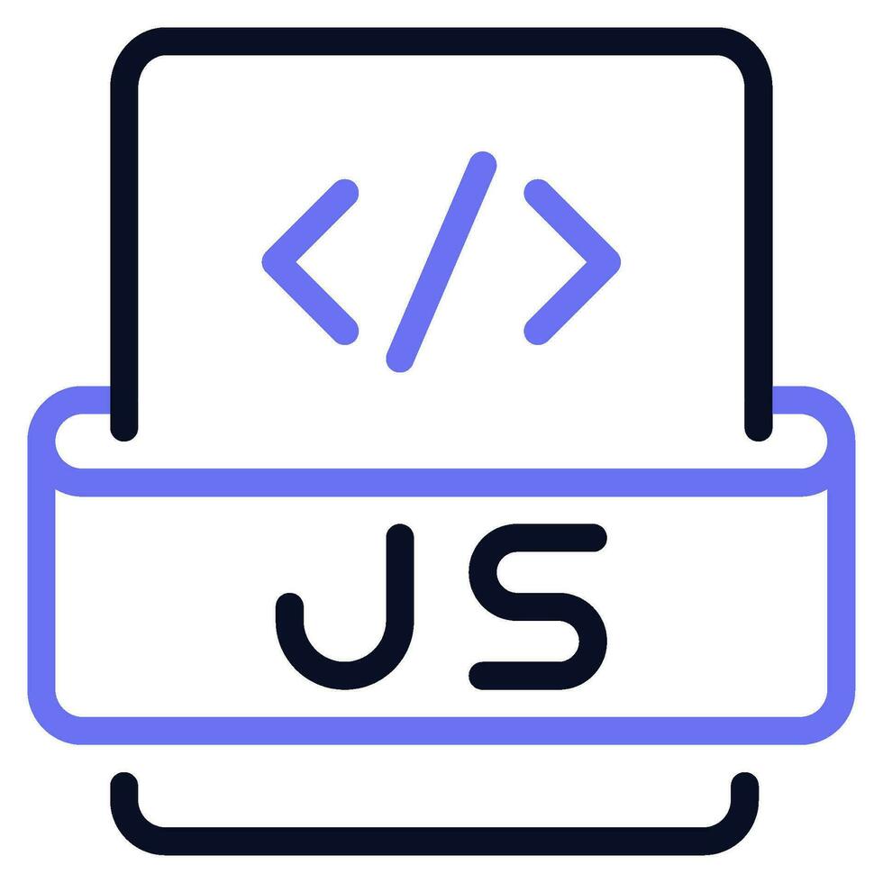 JavaScript Development Icon 26758165 Vector Art at Vecteezy