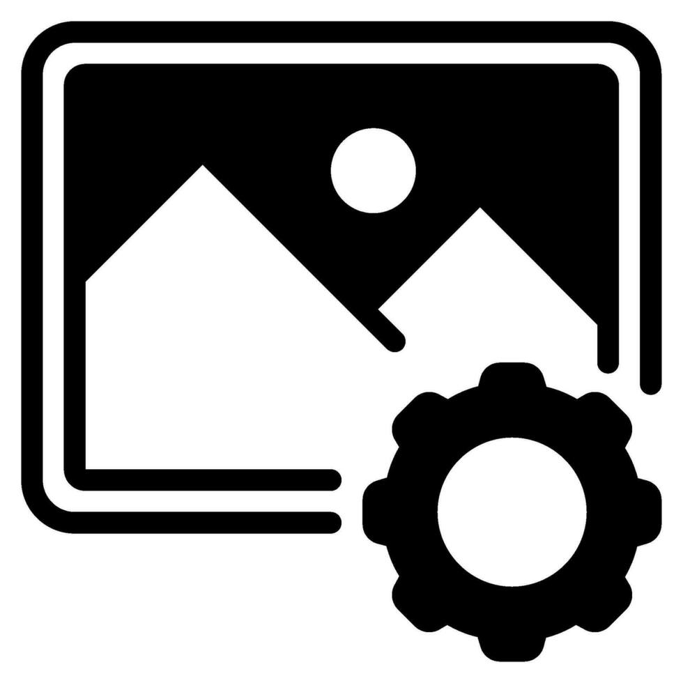 Image Optimization Icon vector