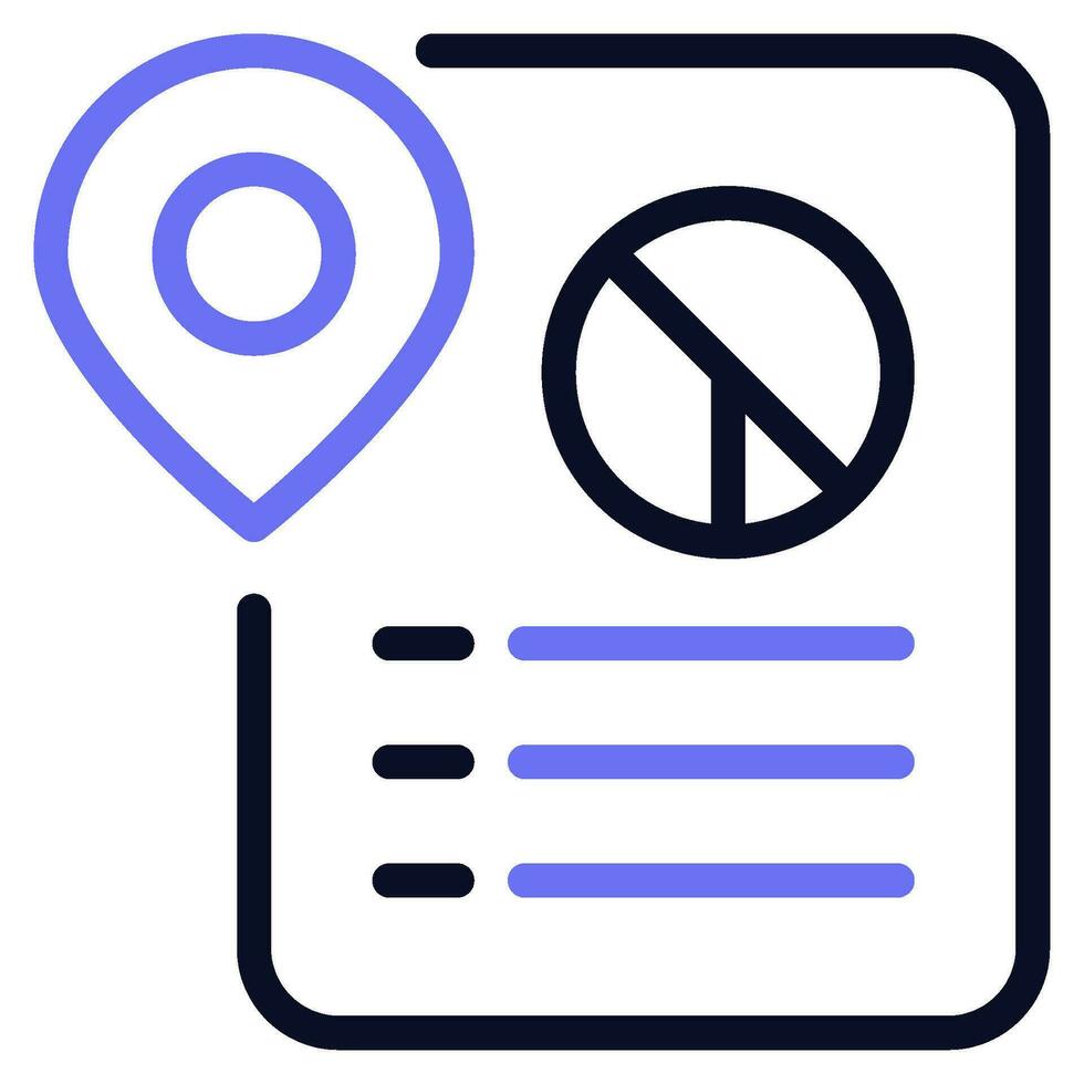 Analytic Tracking Icon vector