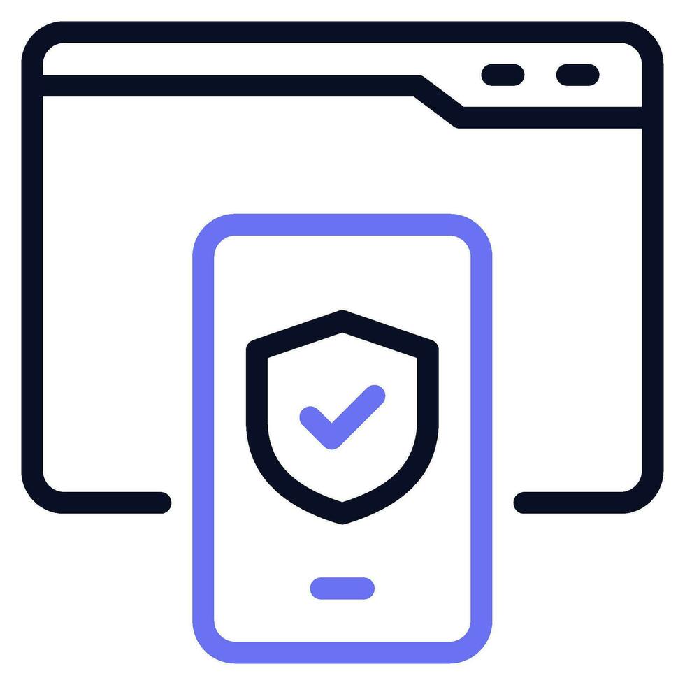 Two Factor Authentication Icon illustration 26758323 Vector Art at Vecteezy