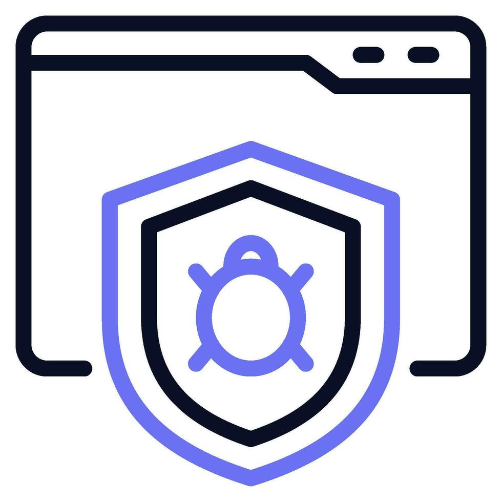 Malware Defense Icon illustration vector