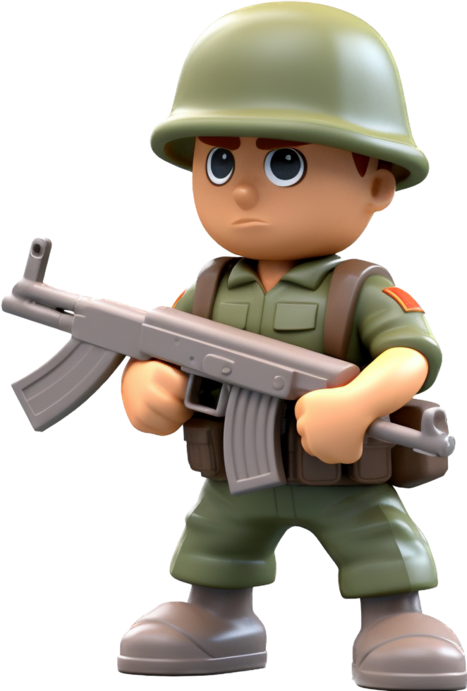 Soldier with . png