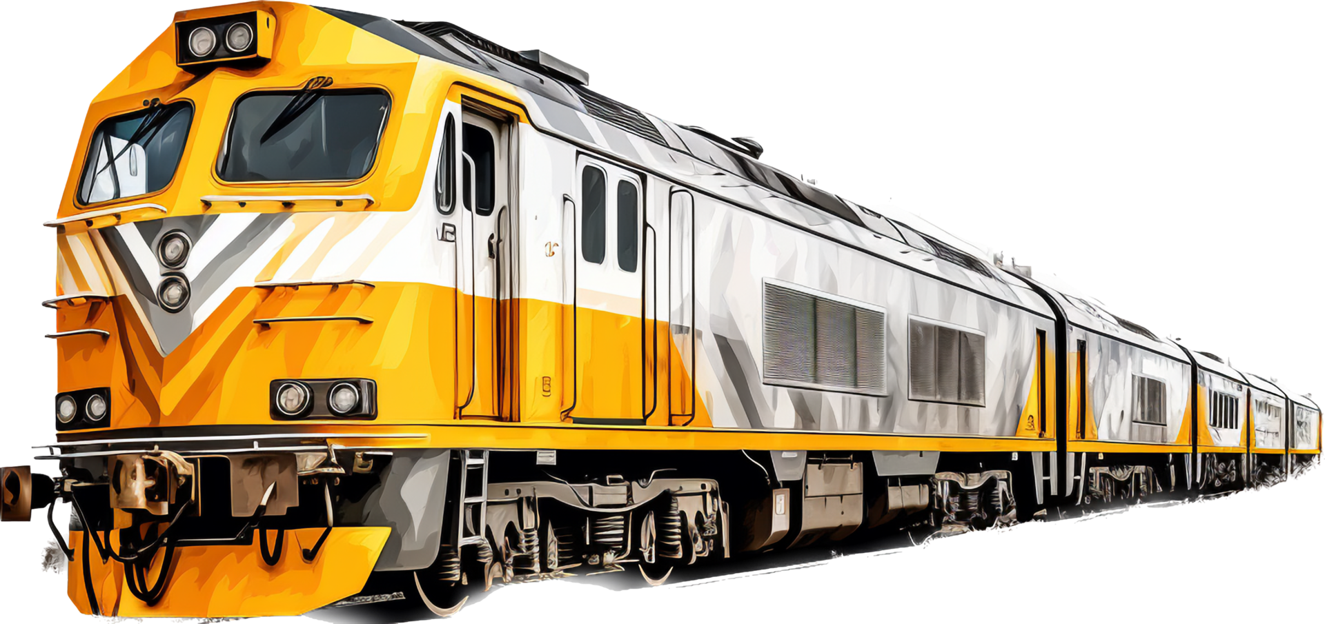 tren png con ai generado.