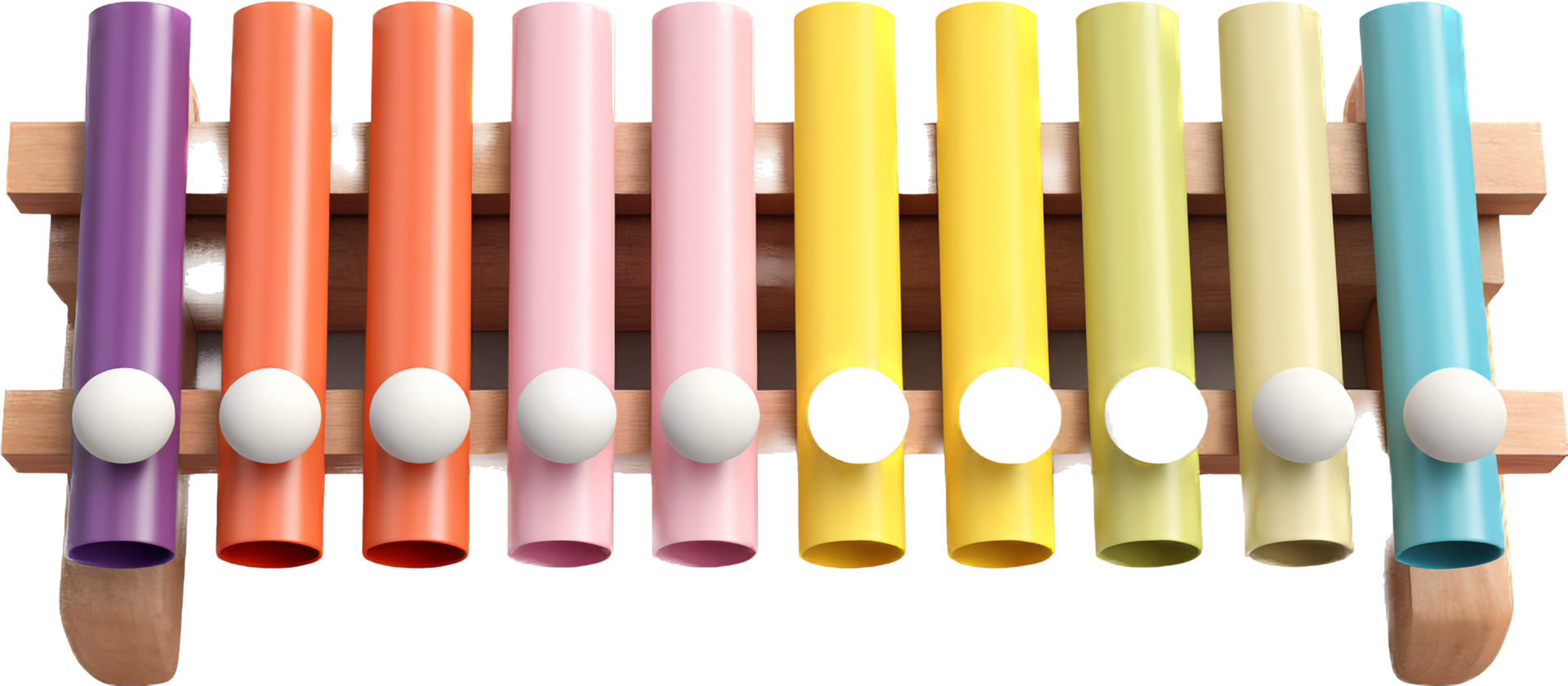 Xylophone png with AI generated.