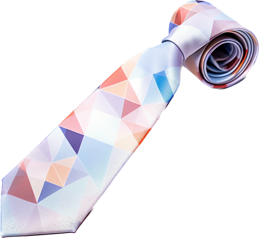 Necktie png with AI generated.