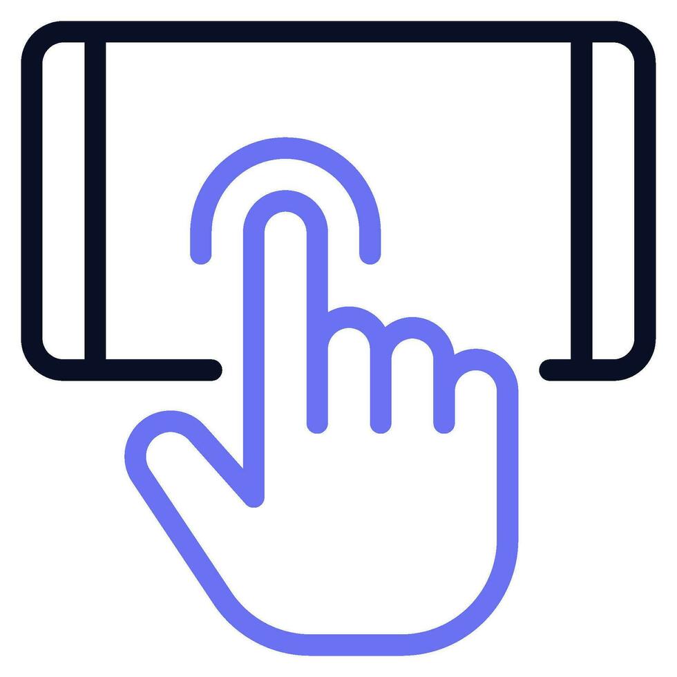 Haptic Feedback Icon vector