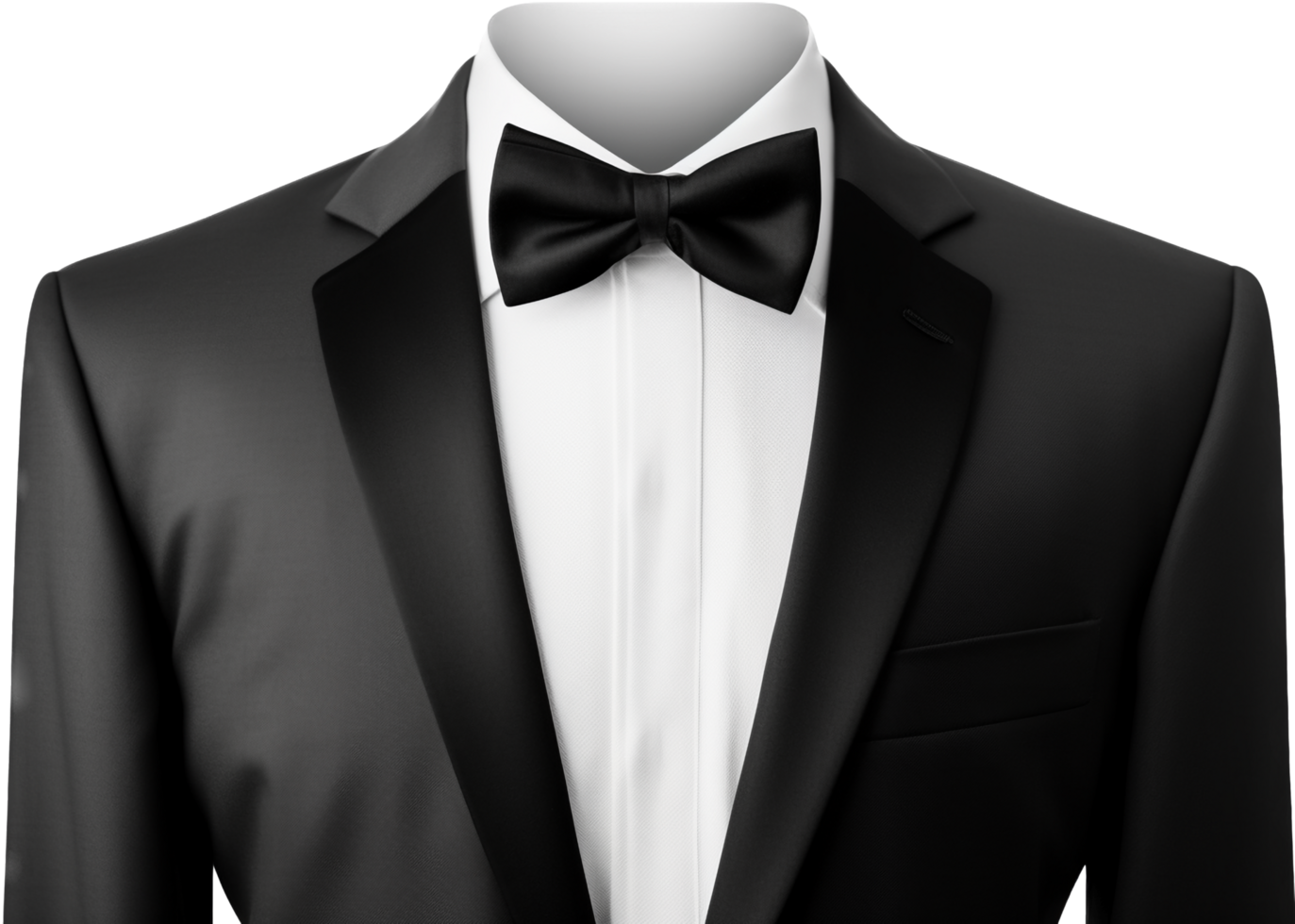 Tuxedo png with AI generated.