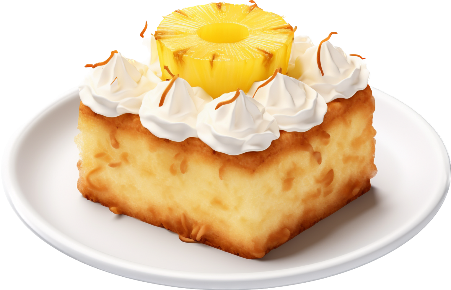 Pineapple cake with . png