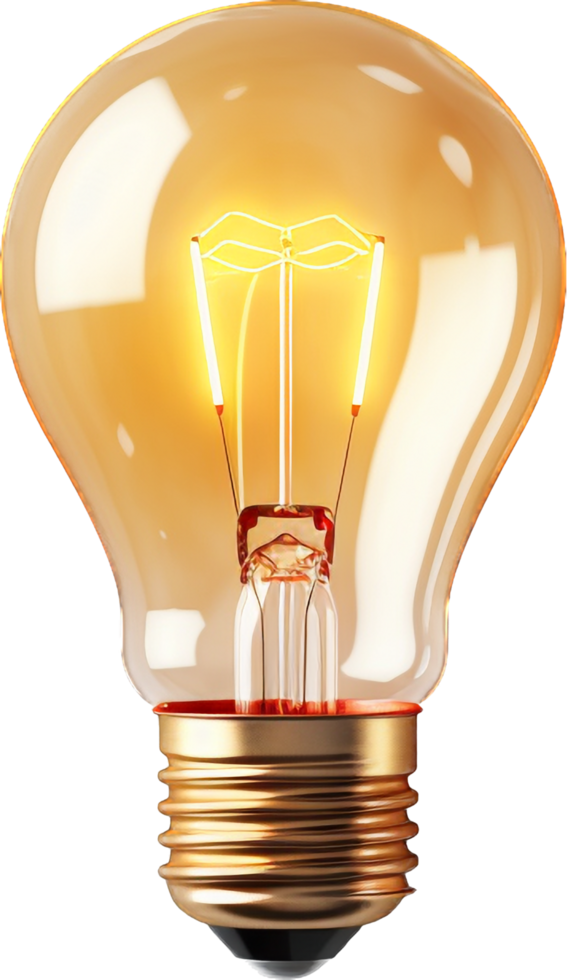 lightbulb png with AI generated.