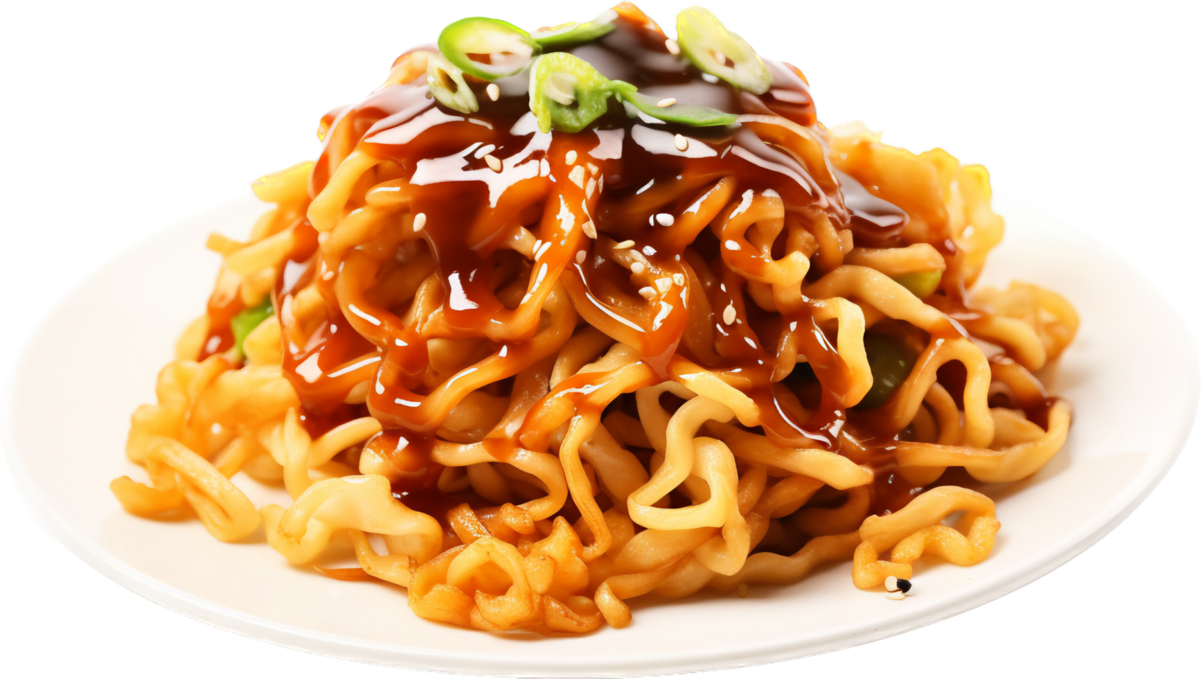 Cantonese Soy Sauce Pan Fried Noodles with . png