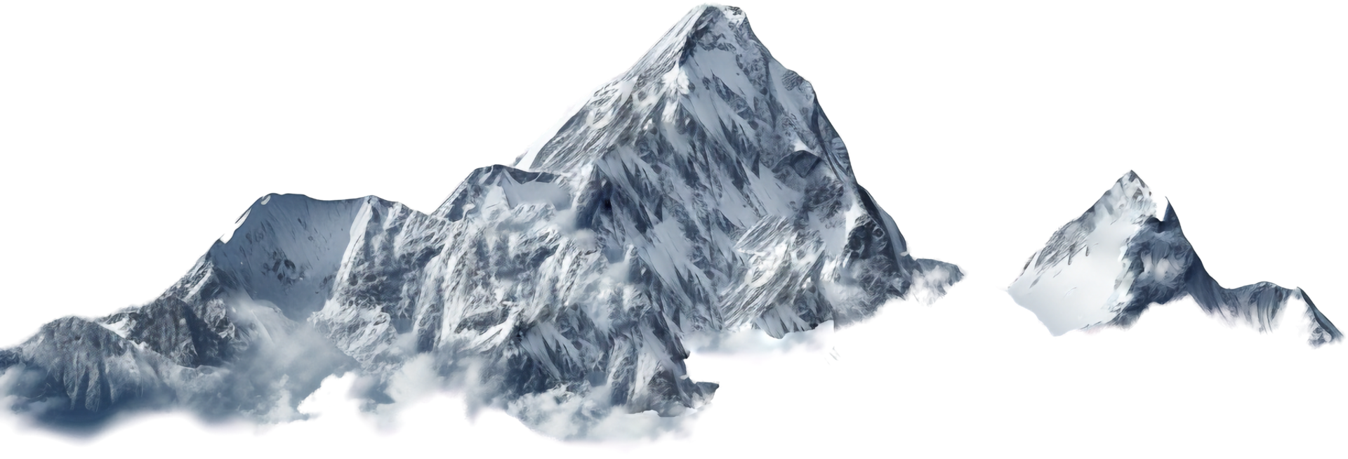 montaña png con ai generado.