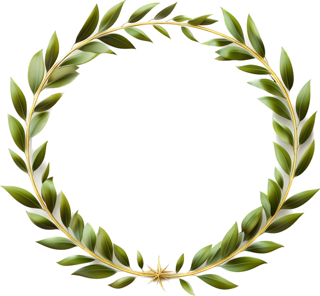 Laurel wreath with . png