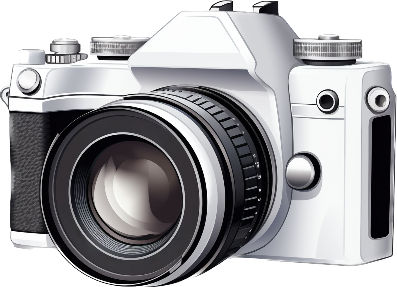 Modern camera png with AI generated.