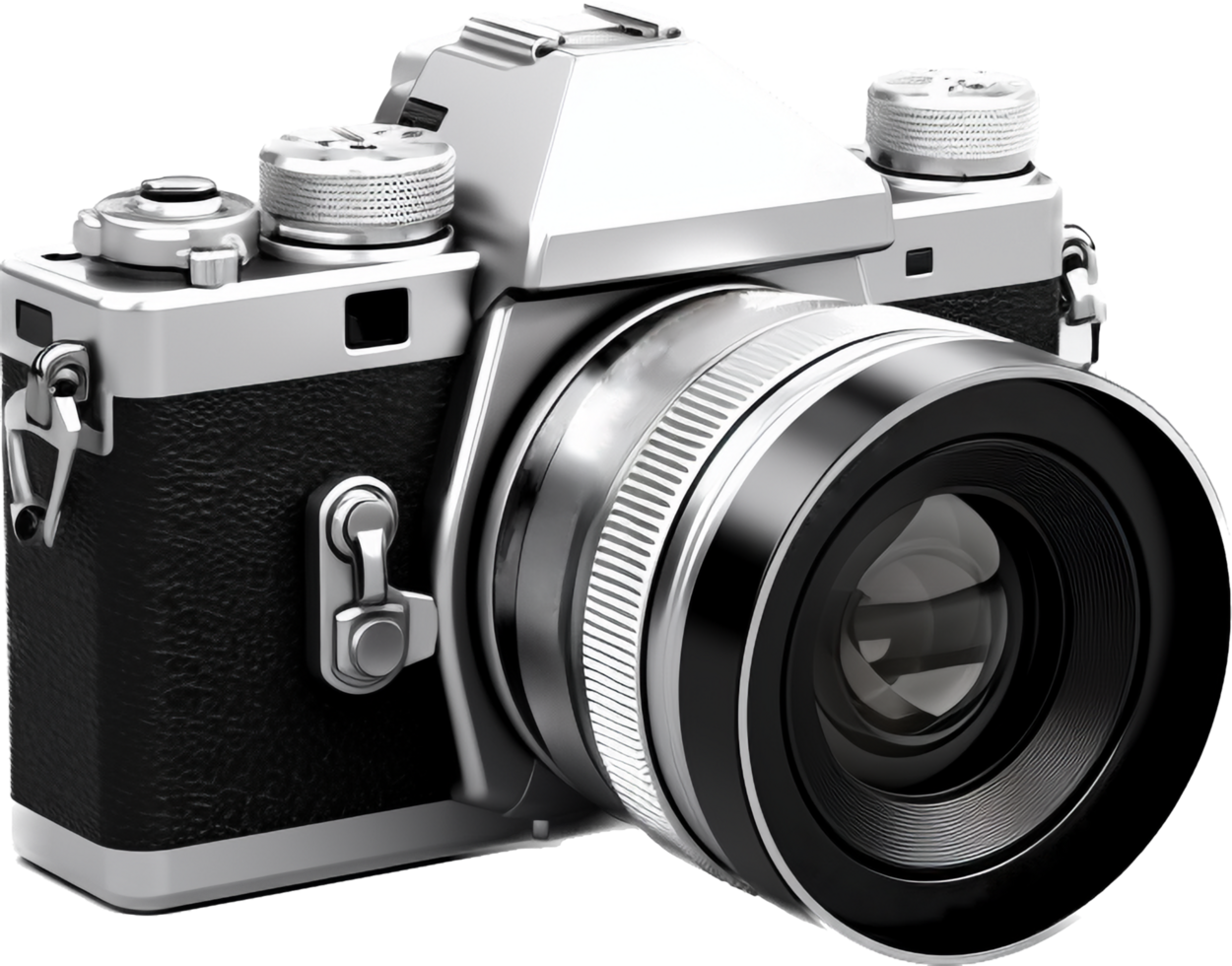Modern camera with . png
