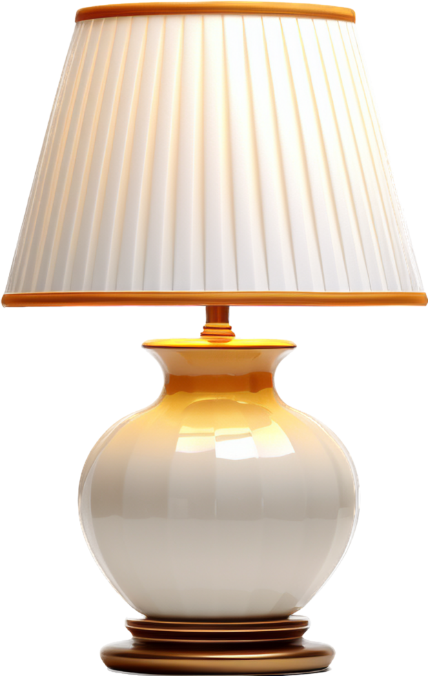 Lamp png with AI generated.