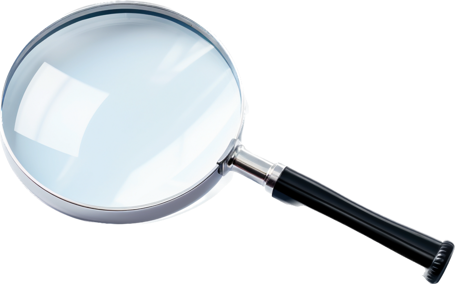 Magnifying glass with . png