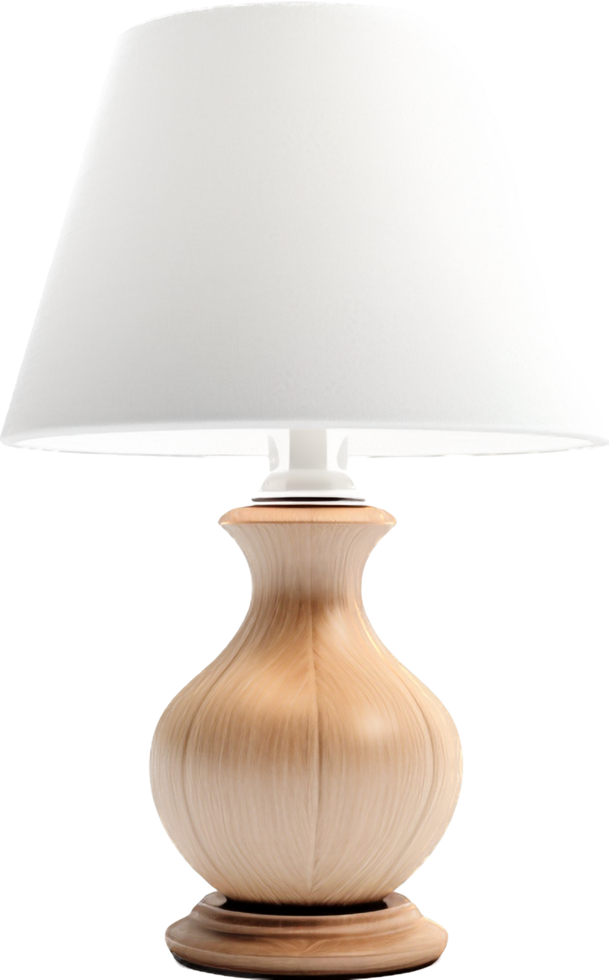 Lamp png with AI generated.