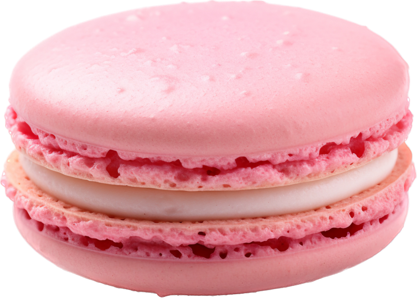 Macaron png with AI generated.