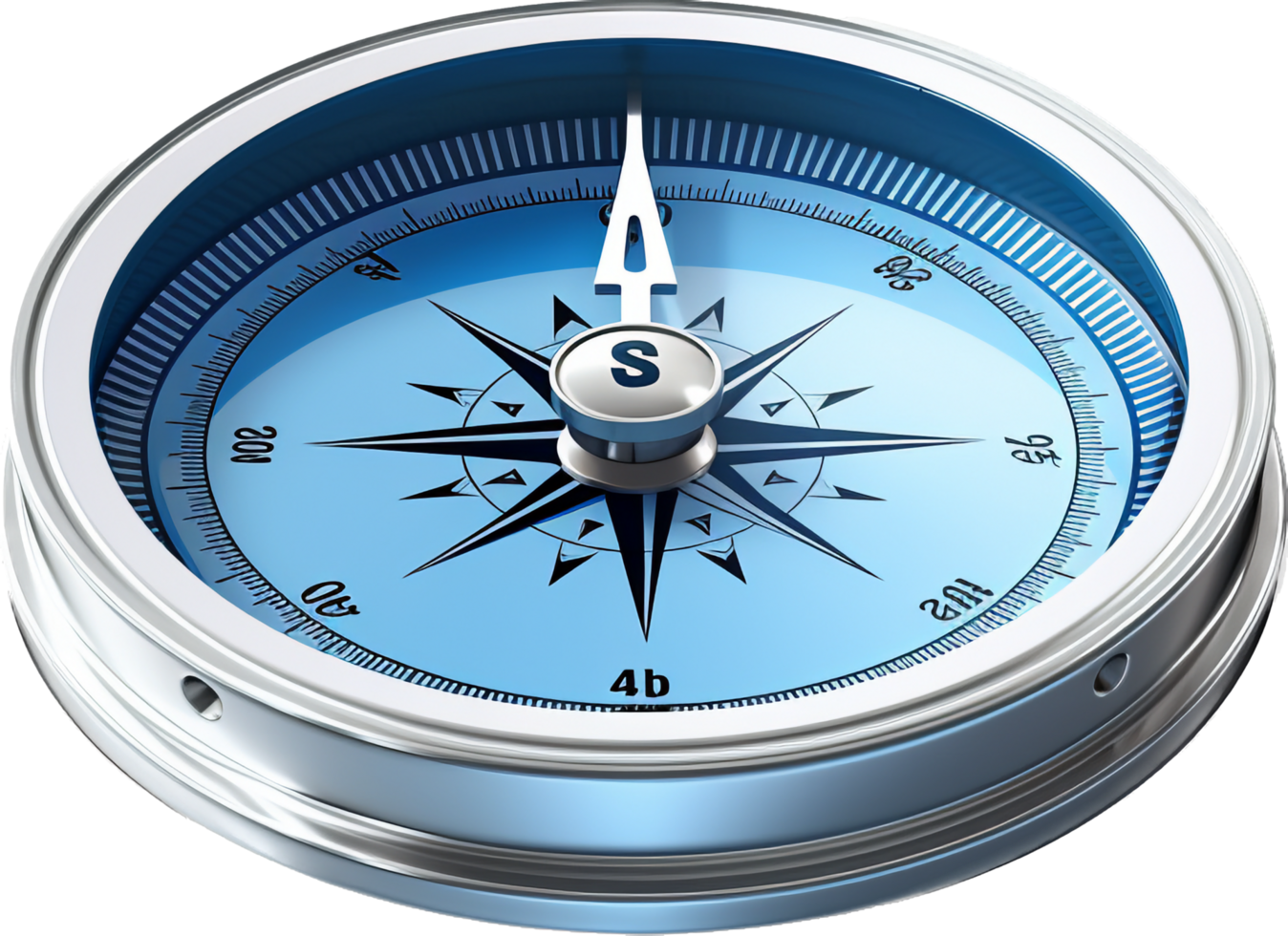 Compass with . png