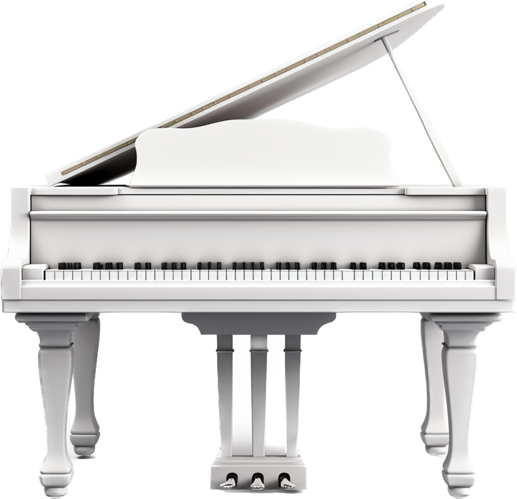 piano png avec ai généré.