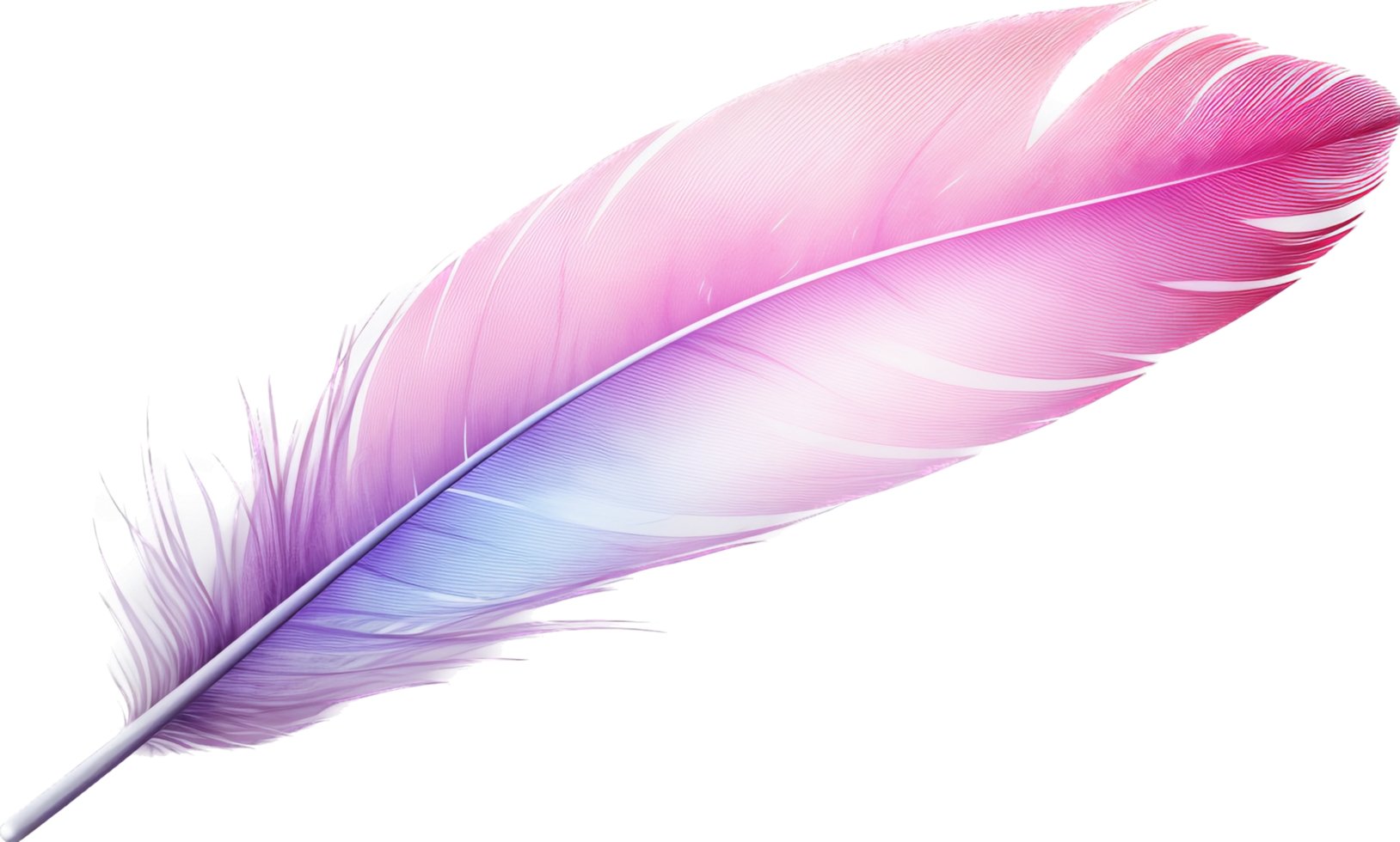 Feather png with AI generated.