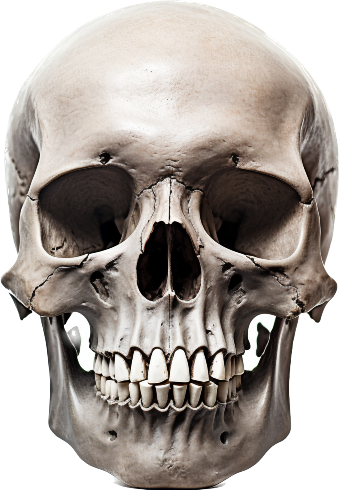 Skull with . png
