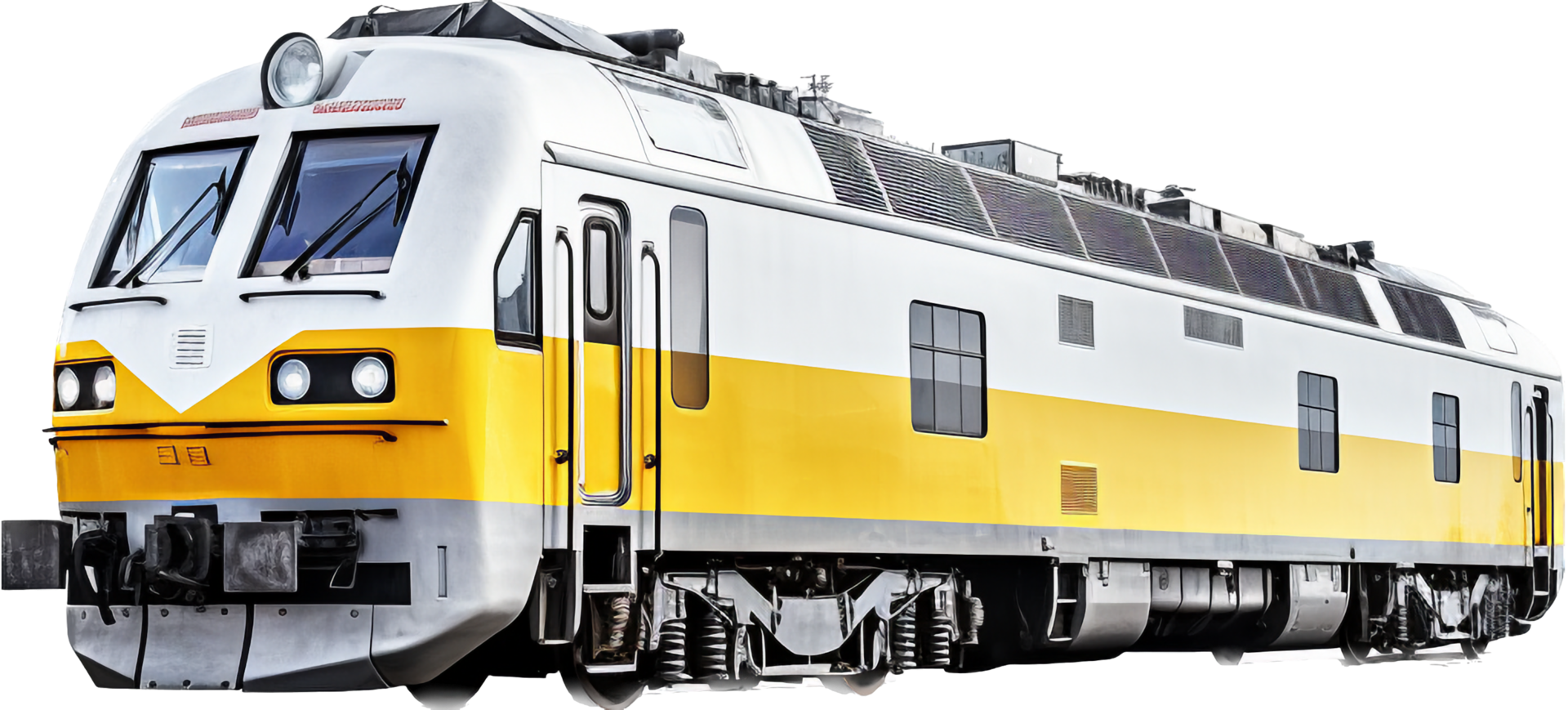 Train png with AI generated.