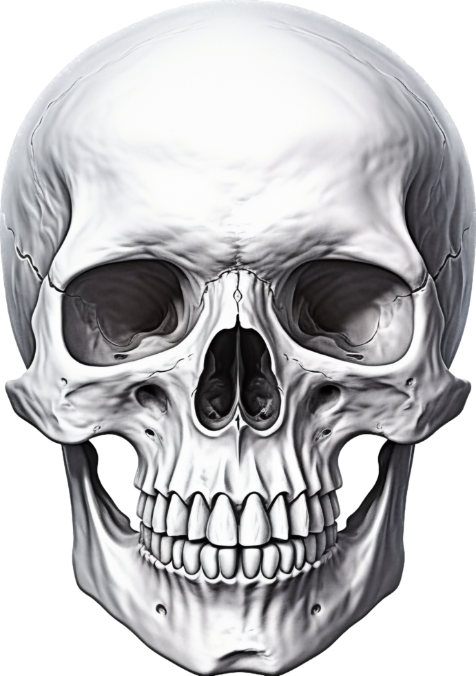 Skull with . png