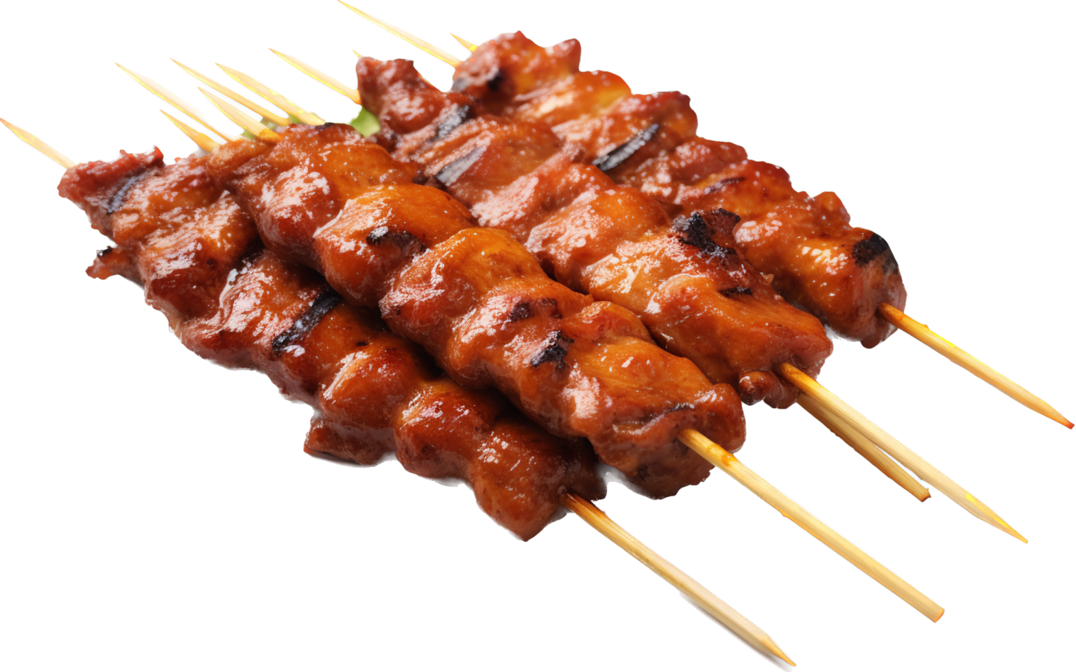 Satay png with AI generated.
