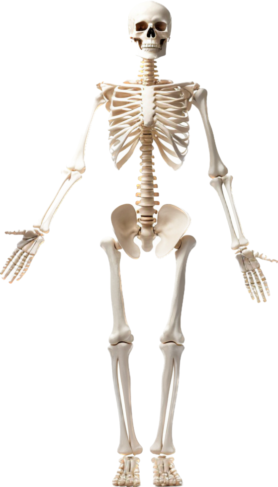 Skeleton with . png