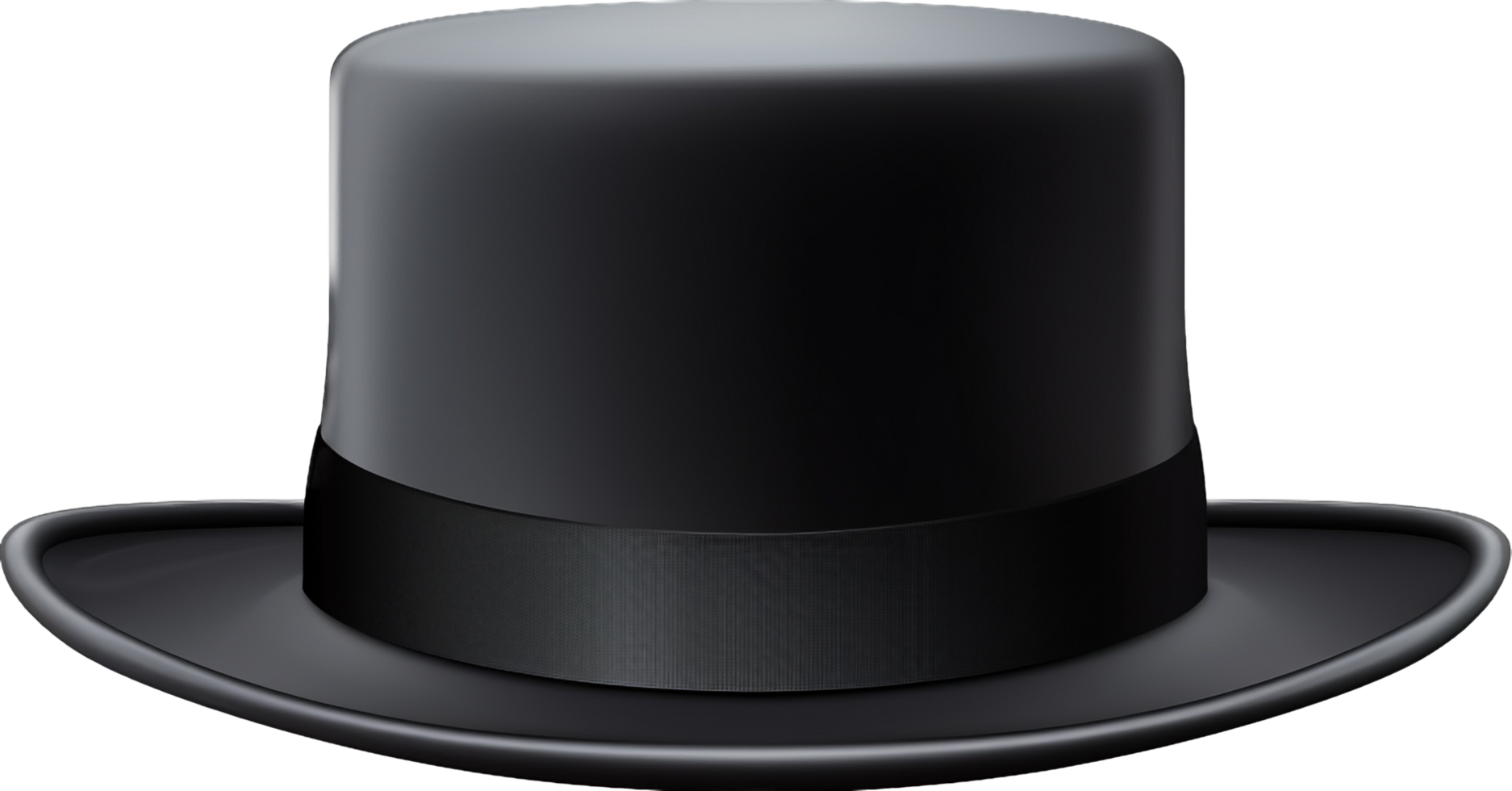 Top hat png with AI generated.