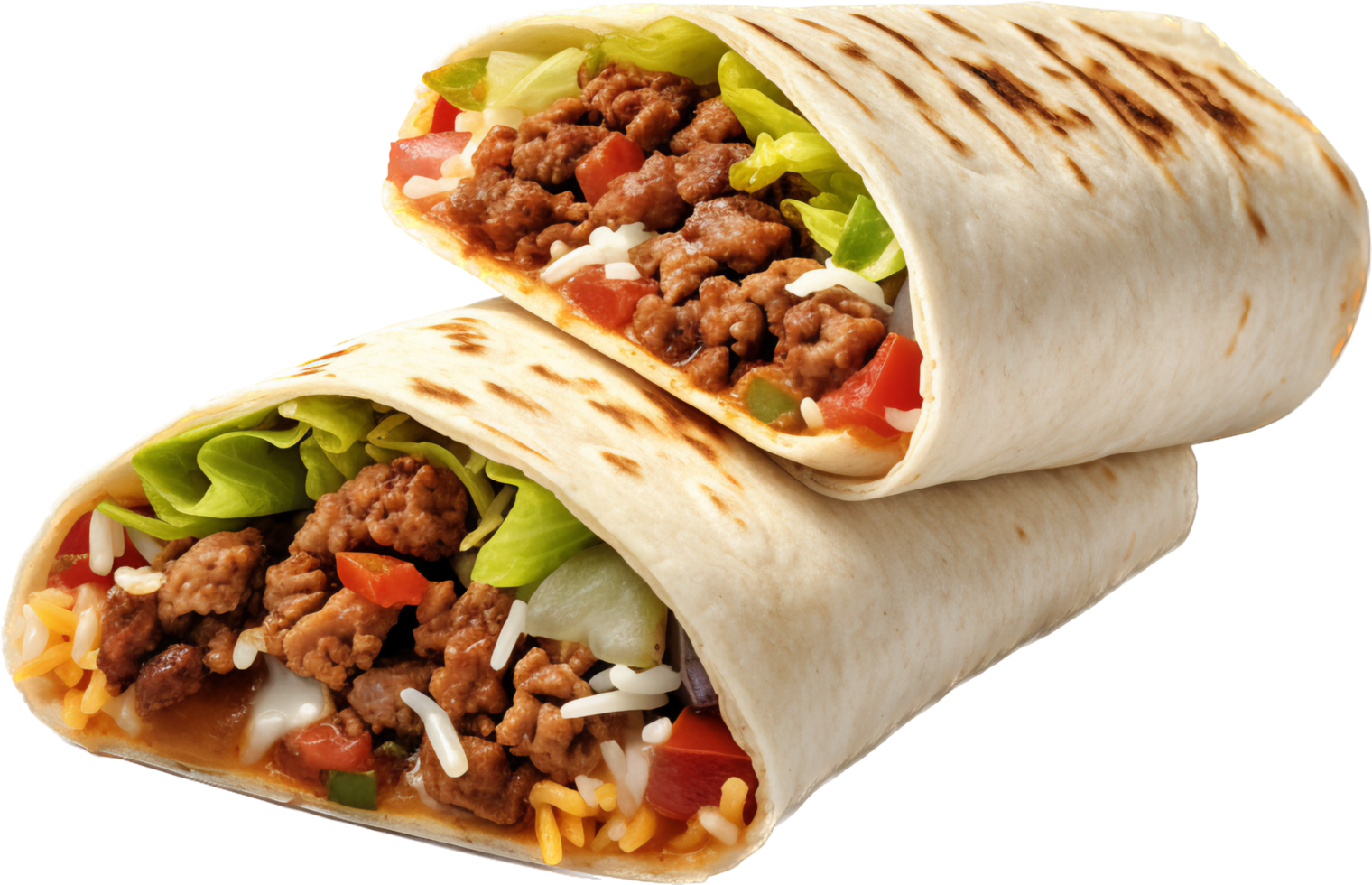 burritos png com ai gerado.