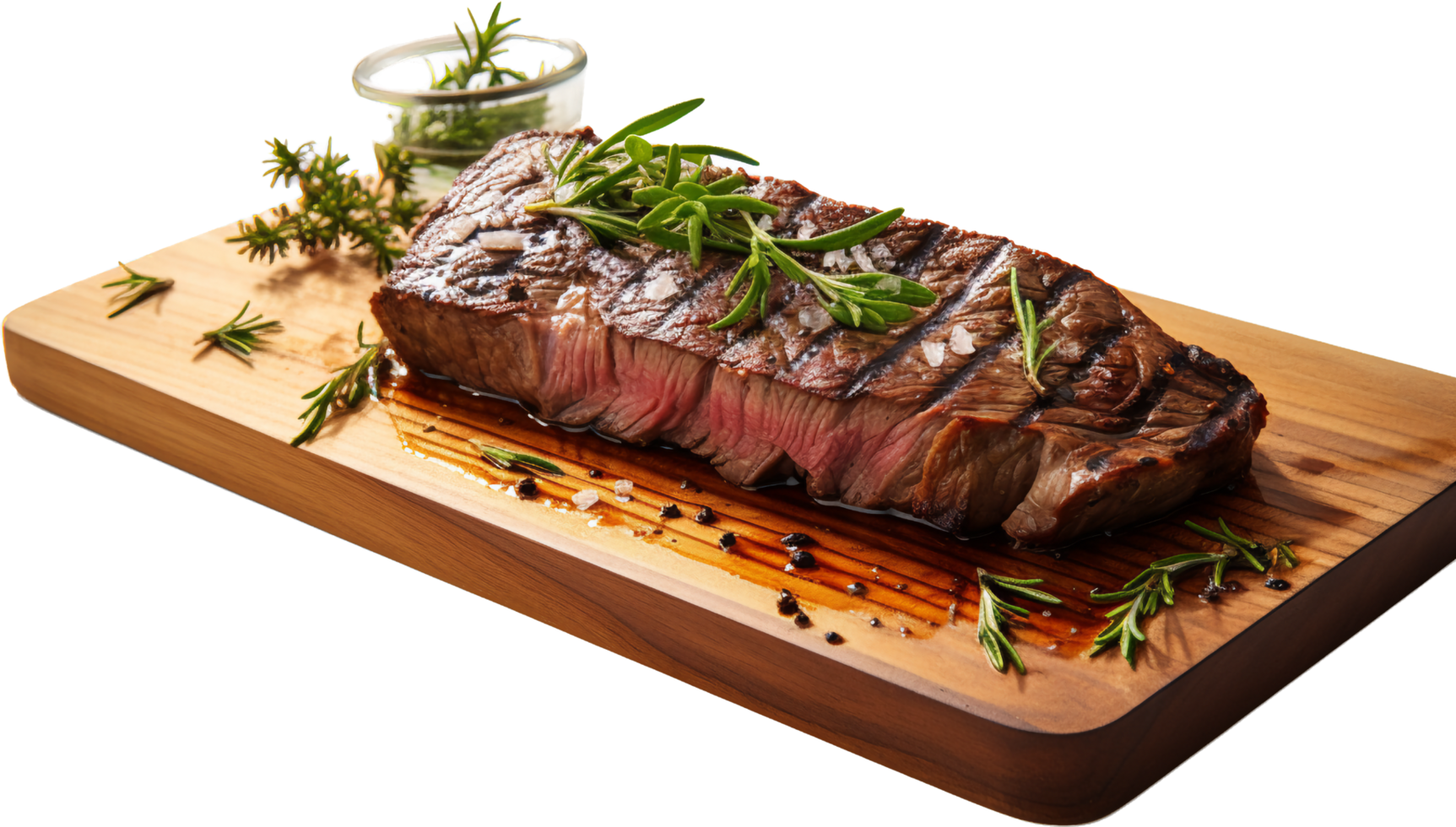 Florentiner Steak png mit ai generiert.