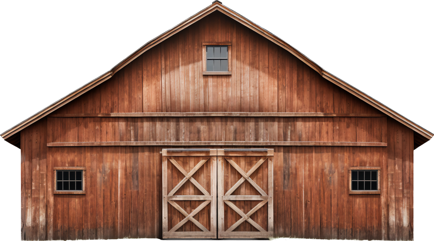 Barn png with AI generated.