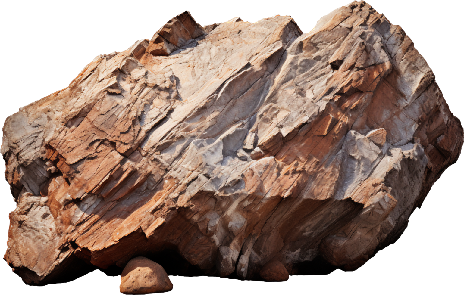 Obsidian rock with . png