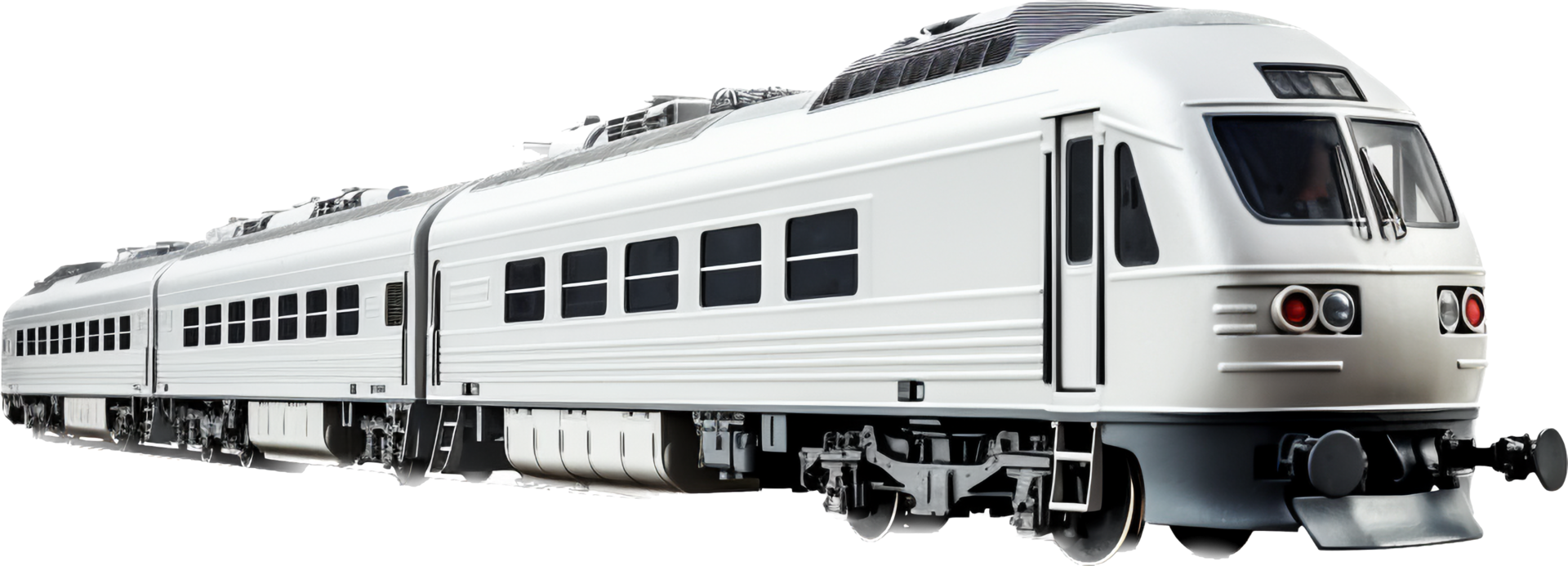 Train png with AI generated.