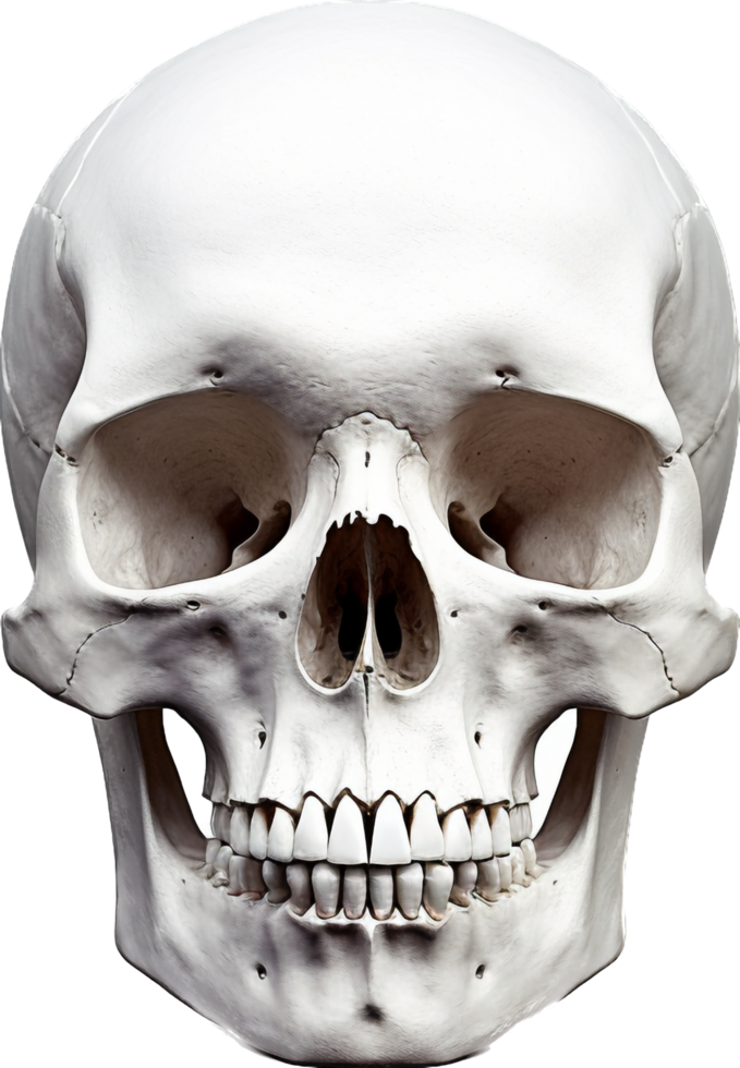 Skull with . png