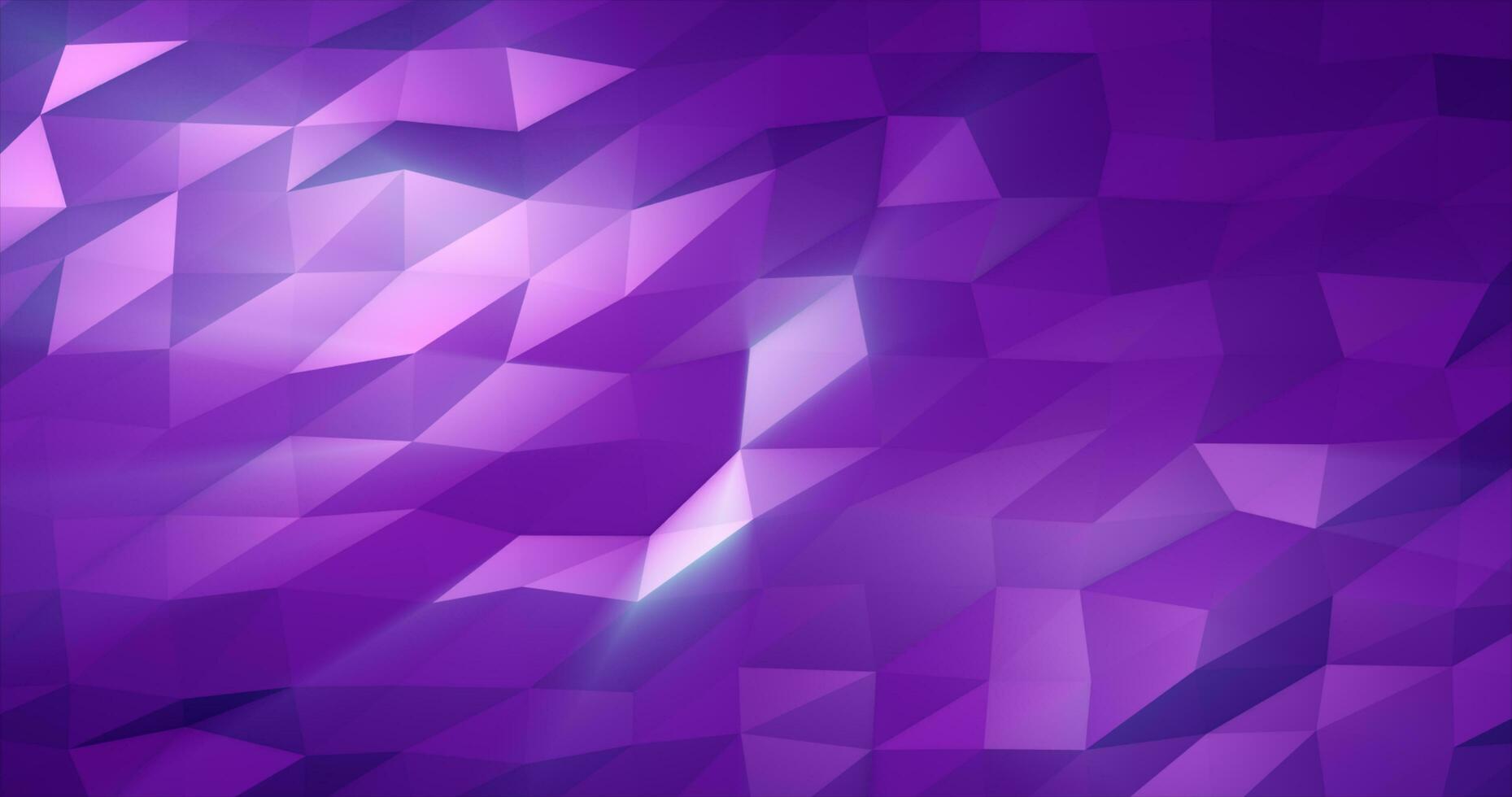 Abstract purple silver low poly triangular mesh background photo