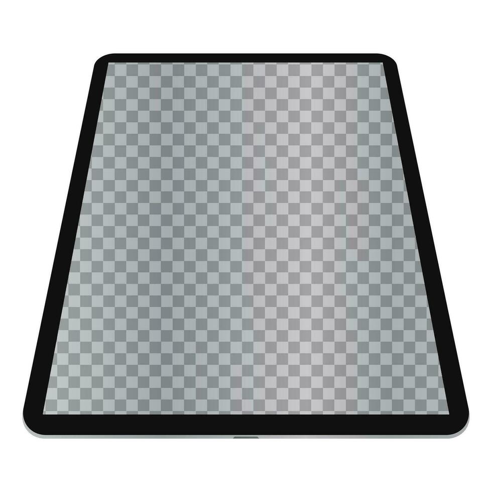 tablet icon on a white background for mockup. vector illustration elements