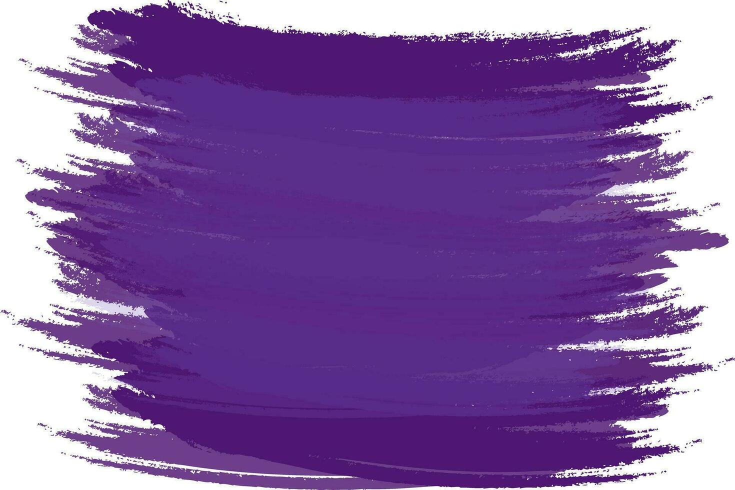 Vector Abstract brush stroke in trendy purple shades with Copy space. Isolate. Background texture