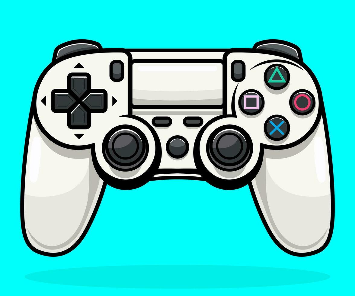 video game controller isolated vector