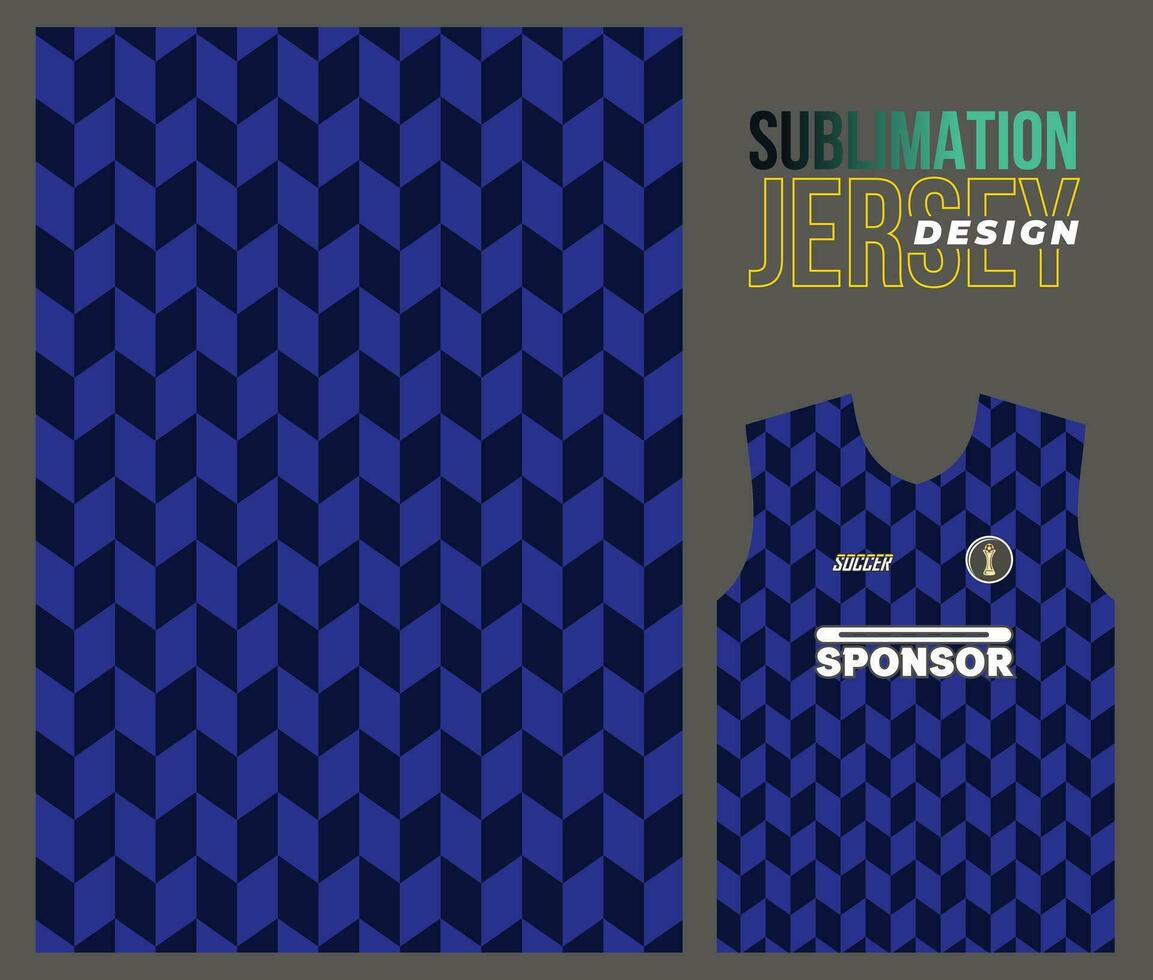 Vector jersey sports design for racing cycling football gaming motocross